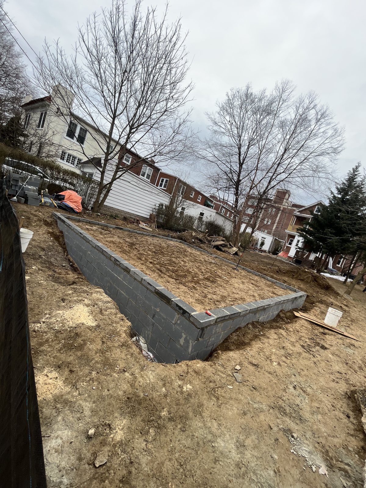 Utility concrete pad completed by T-Bones Concrete